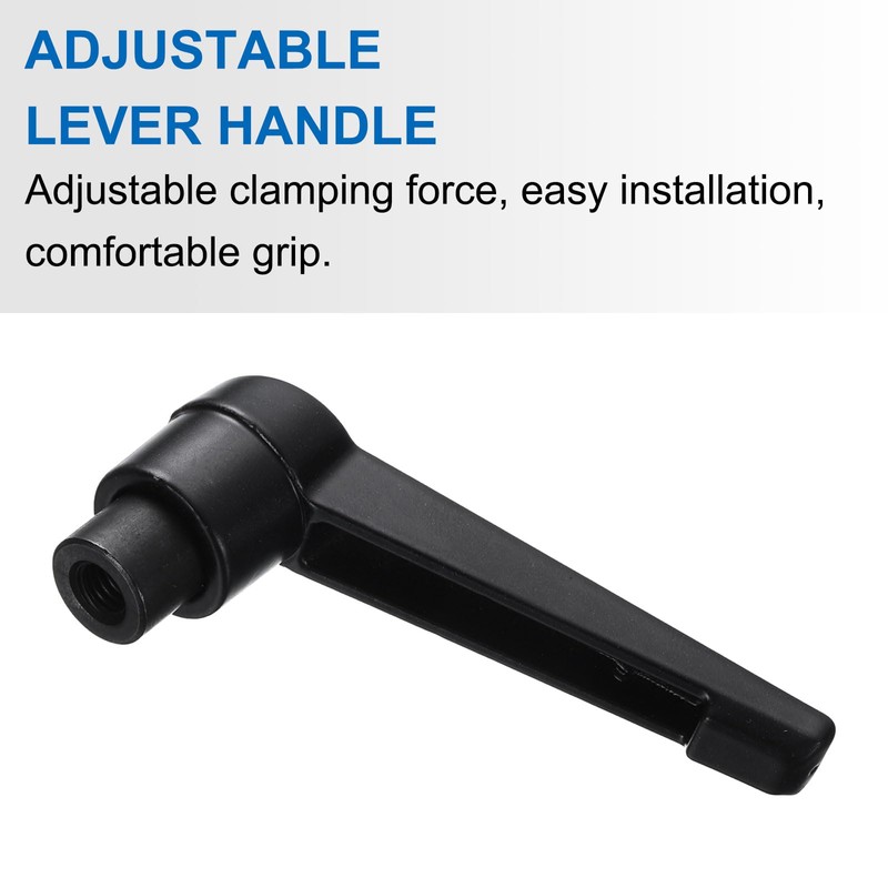 sourcing map 4pcs Clamping Lever Adjustable Handle Set Metric M5