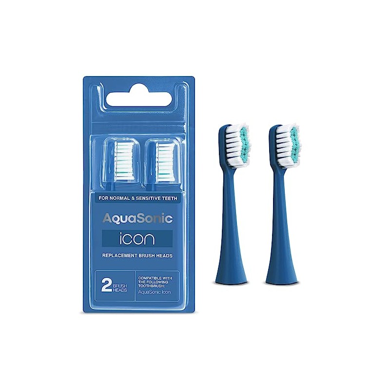 Aquasonic Cabezales De Repuesto Compatibles Con El Cepillo De Dientes