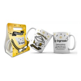 Taza Graduación Graduados 2026 Con Blister Para Regalo                                                                                                