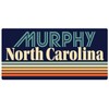 Murphy North Carolina 5 x 2.5-Inch Fridge Magnet Retro Design
