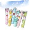 KOMBIUDA 6pcs Portable Reusable Soap Tablets Random Patterns for Travel