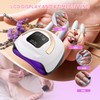 168W Super Power Nail Lamp,Professional Fast Drying Nail Lamp,LED+UV Dual