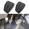 Papakesue 2Pcs 321721173 Rubber Brake Clutch Pedal Pad Cover, Pedal