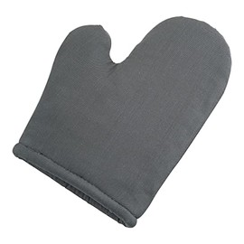 Endoshoji DOCD001 Commercial Heat Resistant Oven Mitt (One Hand), Black