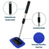Rierdge Windshield Cleaning Tool Car Window Cleaner with Extendable Long