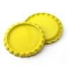 Flattened Bright Bottle Cap Multi-Color 30 Pack.