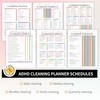ADHD Cleaning Planner for Adults Women, Cleaning Schedule and Checklist