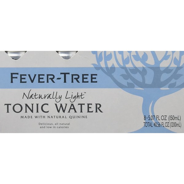 Fever-Tree Naturally Light Tonic Water, 5.07 Ounce Cans (Pack of 8)