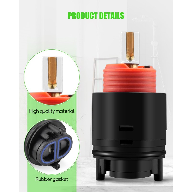 N40HLC Shower Cartridge Replacement For Z-7300 Temp-Gard III Faucets (RK7300-CART-3P/HL-40)