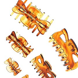 Hair Clips (Brown), Abteil Clips Greifspangen Wave Rider For Long Hair