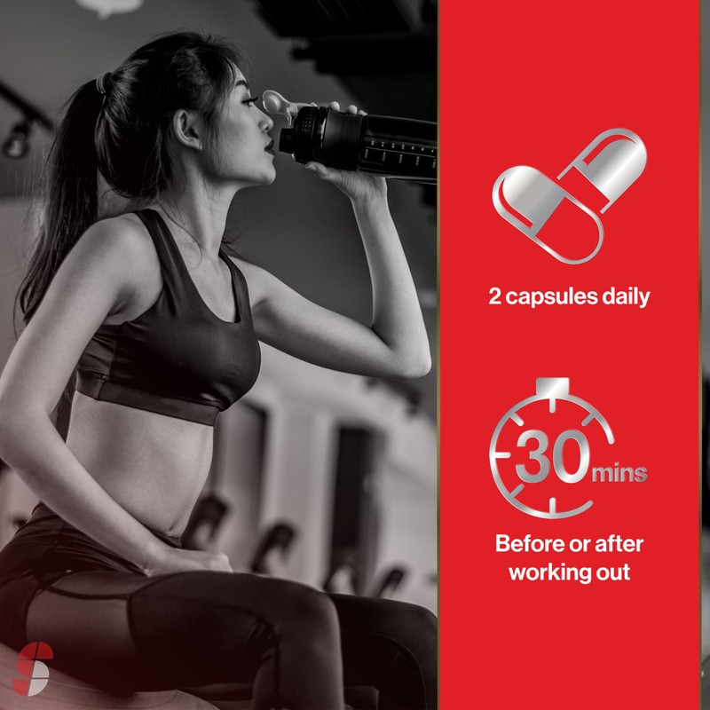 Supplements Direct - Amino BCAA Capsules - 1000mg - 120