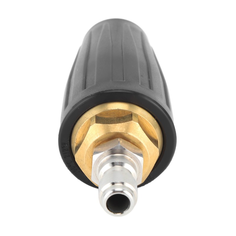Pressure Washer Turbo Nozzle 1/4in Quick Connect Ceramic Core Copper