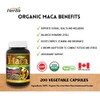 Herba Organic Maca for Men & Women - 200 Capsules