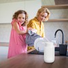 TOOZFO Soap Liquid Dispenser Ceramic with Easy-to-Press Pump Hand Liquid
