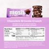 MOSH Chocolate Brownie Keto Protein Bars, High Fiber, Low Carb,
