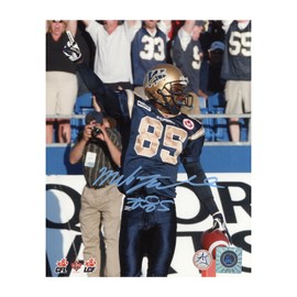 Milt Stegall Signed Winnipeg Canadian Football 8x10 Photo