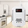 Combustible Gas Detector Live Action Speech LED Display Alarm Combustible