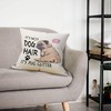 Mancheng-zi Pug Gifts for Pug Lovers,Pug Gifts，Pug Pillow Covers 18x18,Reserved