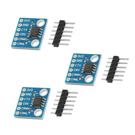 Hailege 3pcs SN65HVD230 CAN Bus Transceiver Communication Heat Protection Slope Control Module for Arduino Controller Board