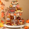 12 Pcs Fall Tiered Tray Decor Thanksgiving Pumpkin Maple Leaves