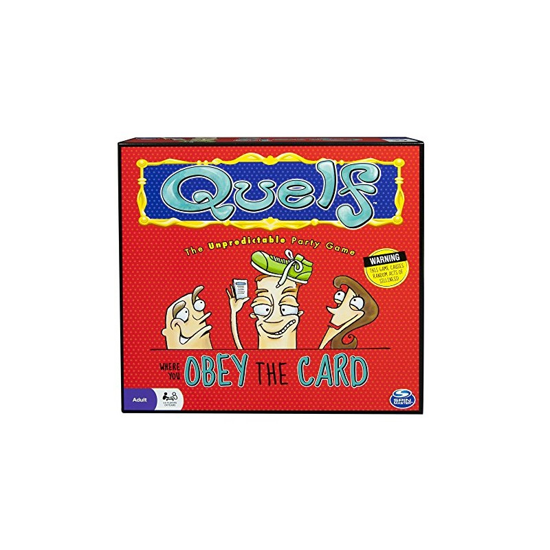 Quelf Board Game with New Cards