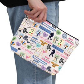 G2TUP Hockey Romance Love Gift Hockey Romance Makeup Bag Bookish Cosmetic Bag Romance Novel Fan Gift (Hockey Romance CB)