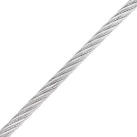 Premier Stainless Solutions 1/8” 7x19 Stainless Steel Very Flexible Cable T304, All-Purpose – 250-Foot Spool