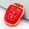 OLLEN Key Fob Cover with Keychain, Compatible with Toyota Corolla