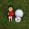 Keane & Cantona Man United Golf Divot Tool & Ball