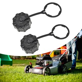 QIEIEI Pack of 2 Threaded Drain Covers with Tethers for Sprayers Leakproof Design Lawns Garden Sprayer Tanks Caps