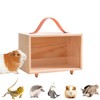 Kidemlra Guinea Pig Carrier, Small Pet Carrier, Portable Travel Carrier