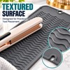 Silicone Heat Resistant Mat for Hair Styling Tools – Flexible