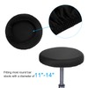PATIKIL 9.5" Round Bar Stool Cover, 2 Pack Washable Elastic