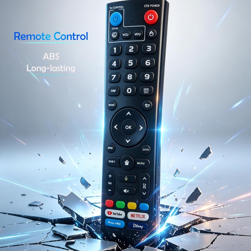 PIPRIDAE V3 Pro Replaced Voice Remote Control Compatible with vSeeBox
