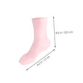 BESPORTBLE Reusable Moisturizing Socks for Women Dry Feet Care Honeycomb Cushioning Soft Comfortable Overnight Foot Care Spa Socks