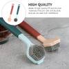 HEMOTON Silicone Dish Brush 2pcs Silicone Pot Cleaning Brushes Dish