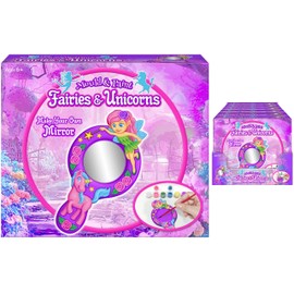 kreative kids TY0134 Spiegel-Set zum Selbermachen in Farbiger Box/Pdq 200G