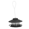 Bird Feeder 1L Durable ABS Easy Filling Transparent Container Portable