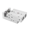 MXS16 Pneumatic Guide Rail Cylinder High Accuracy 16×2mm Bore Size