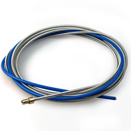 Mig Gun liner 15ft .035 - .045 for Miller, LM3A-15 Liner for AccuLock MDX-100 MDX-250 Mig Welding Gun, for Miller MDX100 MDX250 Mig Gun Parts Consumables Liner 1 Pack