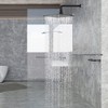 Regaderas para Baño 12 Pulgadas Con Brazos de Ducha de