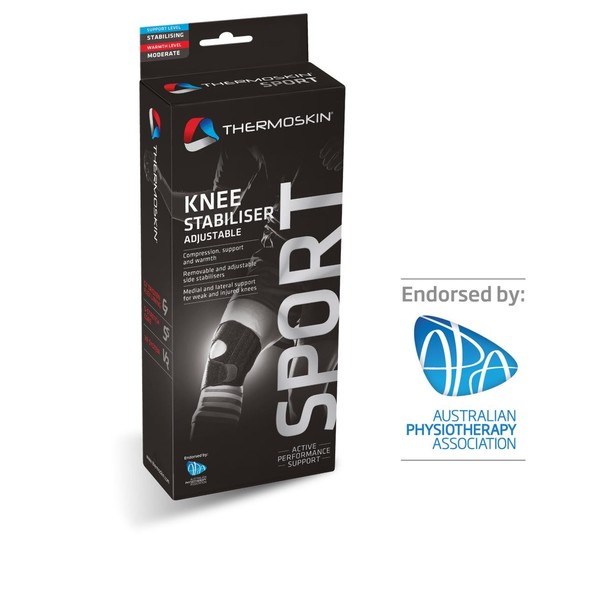 Thermoskin Sport Knee Stabiliser - Adjustable Large/Extra Large