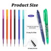 THXFUNAREA 12 x Erasable Refills, 0.5 mm Height 11 cm