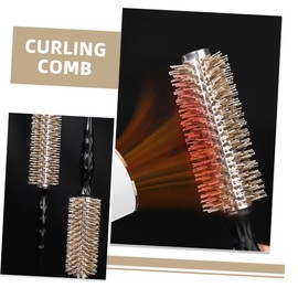 TOVINANNA Pcs Brush Wooden Roller Comb Hair Brush for Curly Hair Styling Comb Gentle Bristles