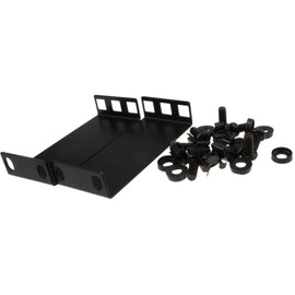 kenable 1U Rack Mount Data Cabinet Recessing Bracket with Cage Nuts 100mm Deep