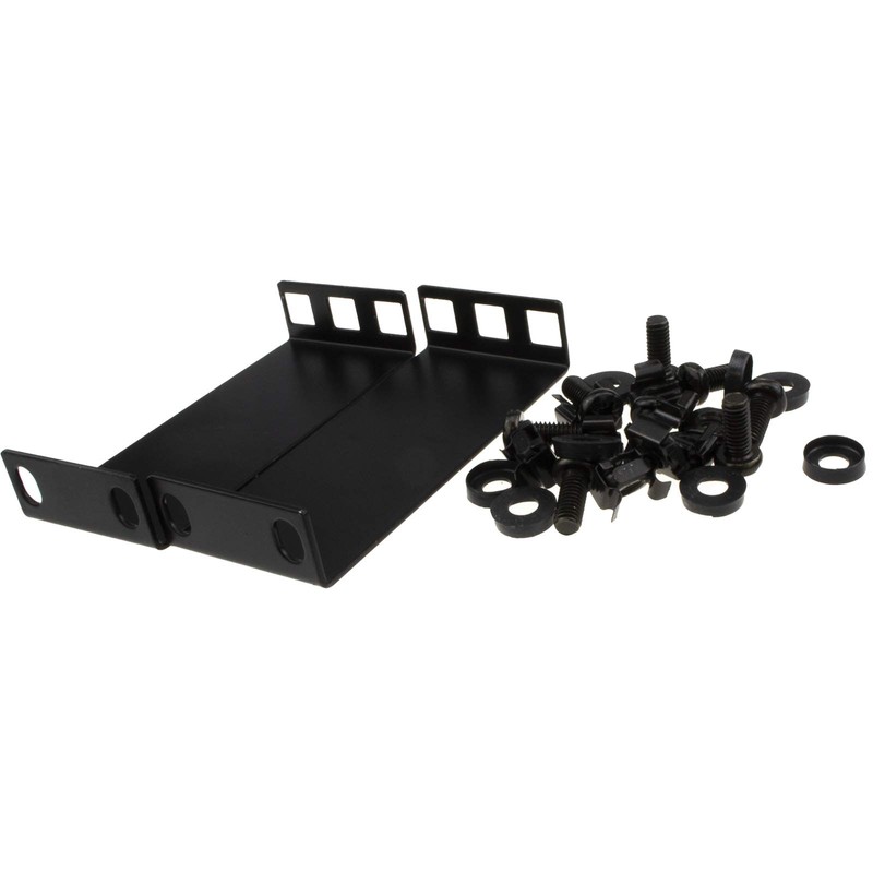 kenable 1U Rack Mount Data Cabinet Recessing Bracket with Cage
