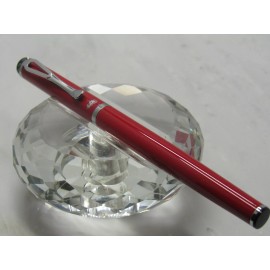 Jinhao GORGEOUS HIGH QUALITY SLIM JINHAO RED ROLLER BALL PEN WITH CRYSTALS ON TOP