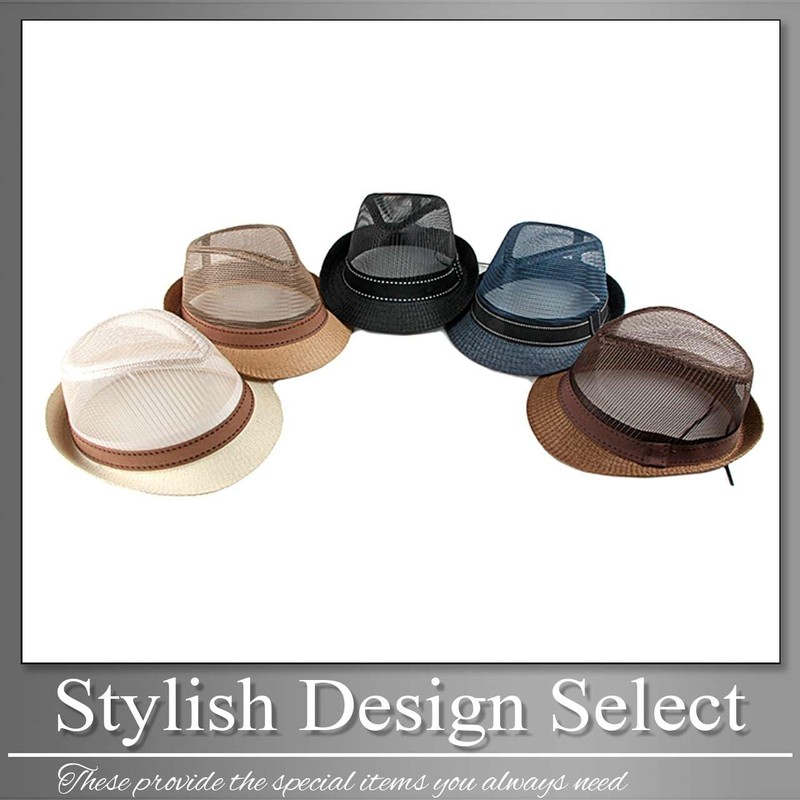 Buzz Selection CAP615 Medium Folding Hat, Stylish, Casual, One Size