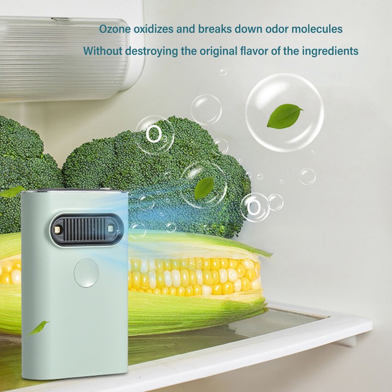 Mini Ozone Air Purifier Odor Removal Efficient Purification Low Noise
