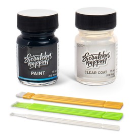 ScratchesHappen Exact-Match Touch Up Paint Kit Compatible with Nissan Smoke Metallic (K11) - Bottle, Essential